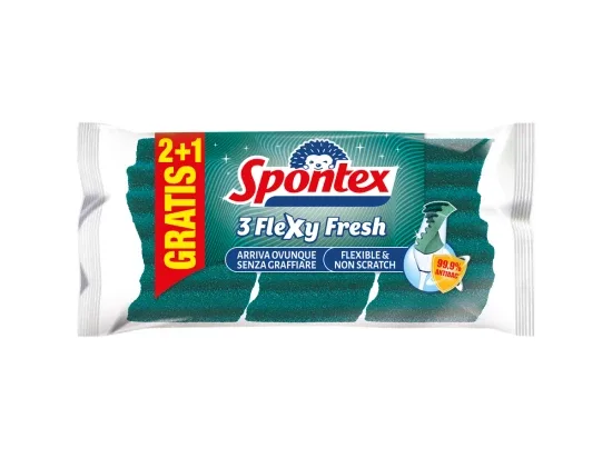 Spontex Flexy Fresh houbička 3 ks