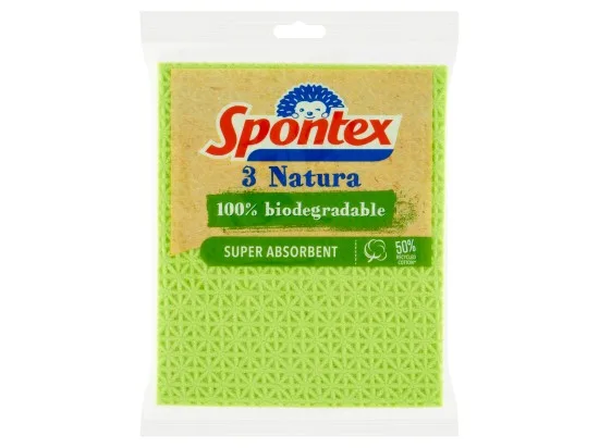 Spontex Natura Houbová utěrka 3 ks