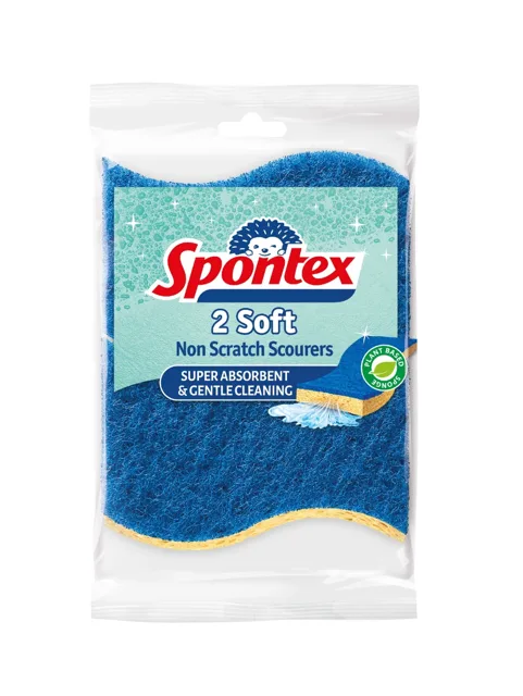 Spontex Soft houbička na nádobí 2 ks