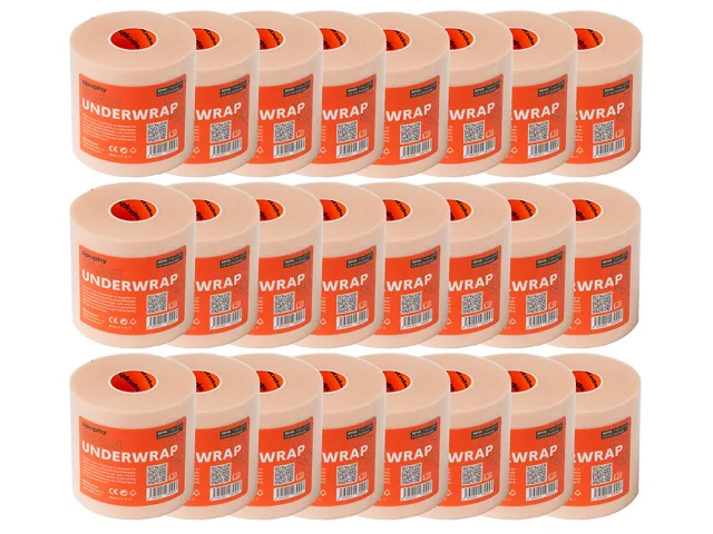 Spophy Foam Underwrap Beige, podtejpovací molitanová páska béžová 7cm x 27 m, 24 ks