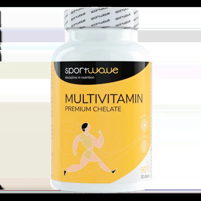 Sport Wave Multivitamin Premium chelate - 90 kapslí