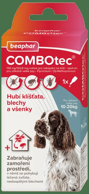 Spot-on Beaphar COMBOtec pro psy M 10-20kg