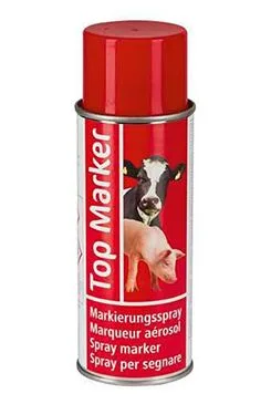 Spray Značkovací Top Marker 500ml červený