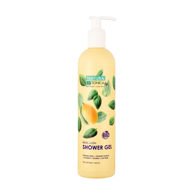 Sprchový gel Basil Lush - 400 ml - Natura Estonica