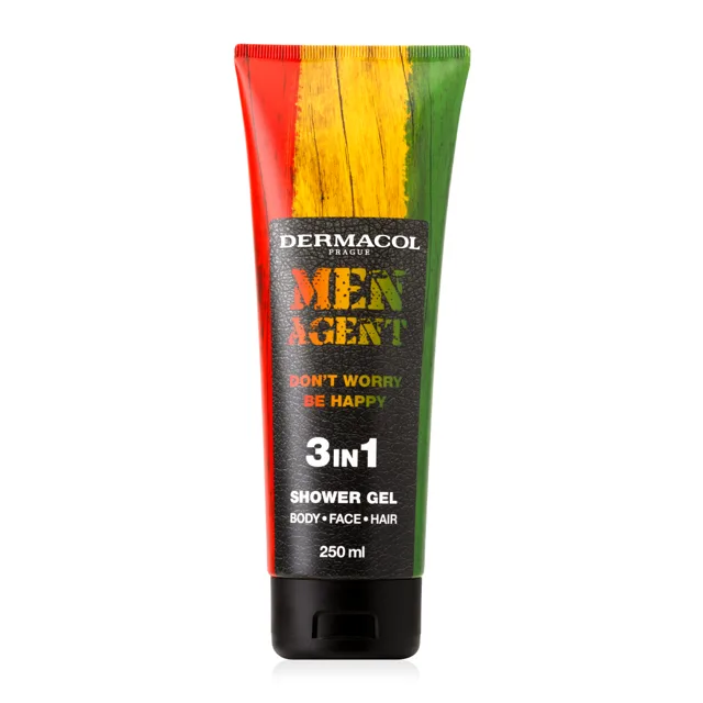 Sprchový gel Don´t worry be happy 3v1 Dermacol - Oficiální e-shop Dermacol