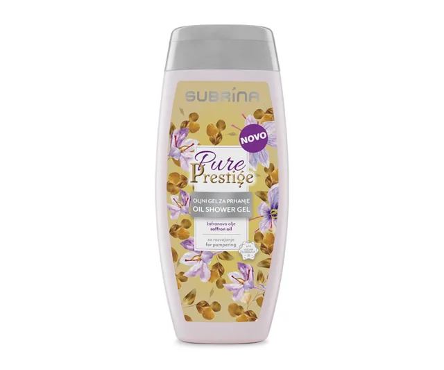 Sprchový gel Subrina Pure Prestige - šafránový olej, 250 ml (081344)