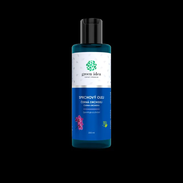 Sprchový olej Černá orchidej 200 ml - Green idea