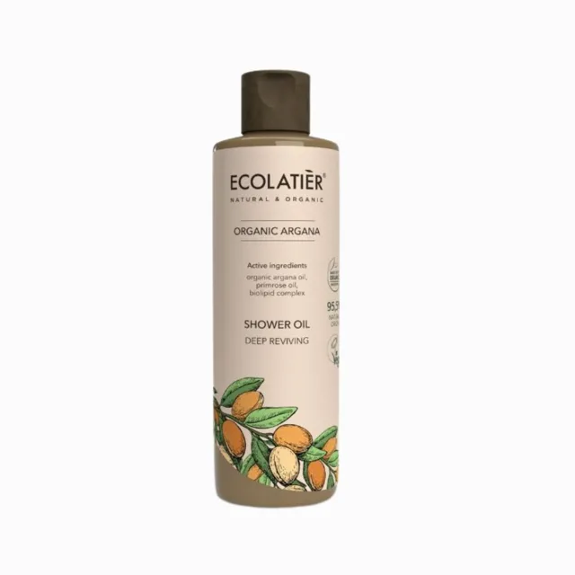 Sprchový olej Deep Reviving Organic Argana - 250 ml - Ecolatier