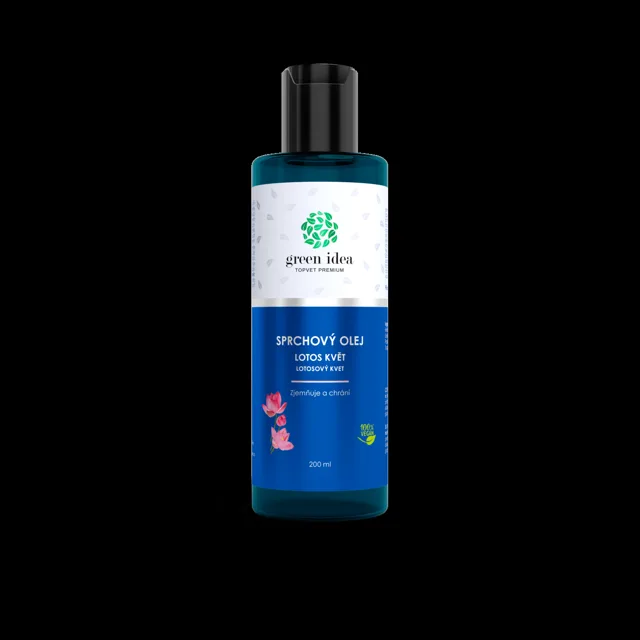 Sprchový olej Lotosový květ 200 ml - Green idea
