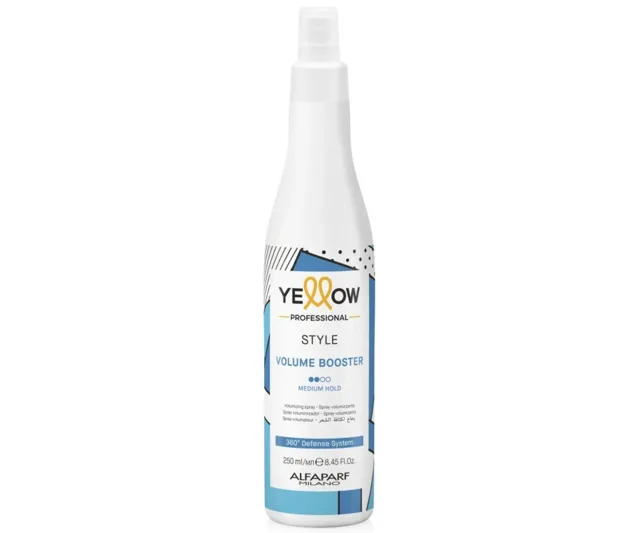 Sprej pro objem vlasů bez aerosolu Yellow Professional Style Volume Booster - 250 ml + dárek zdarma