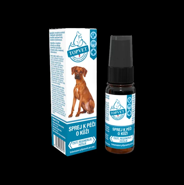 Sprej pro péči o pokožku psů 10 ml – Green idea
