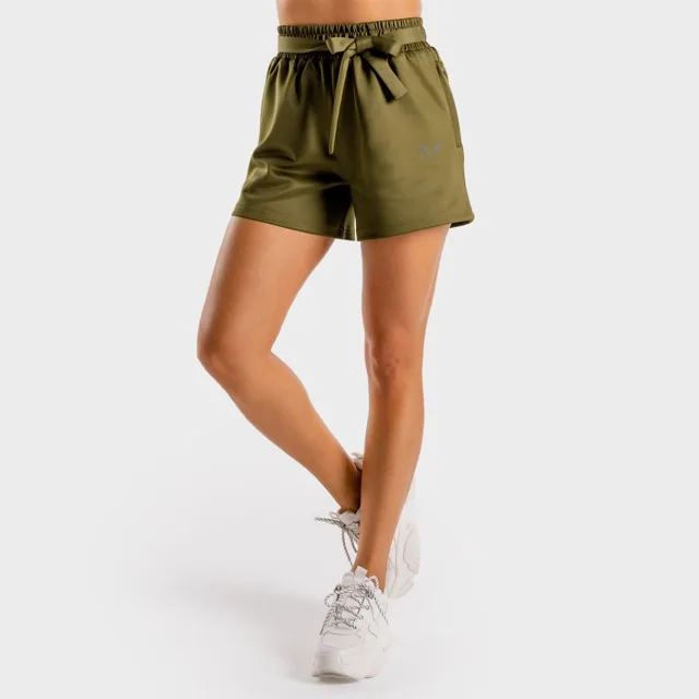 SQUATWOLF Dámské šortky Do Knot Khaki