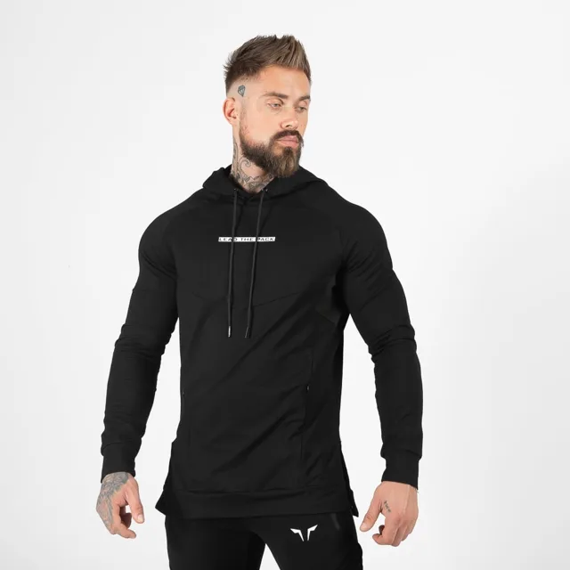 SQUATWOLF Mikina Statement Hoodie Black