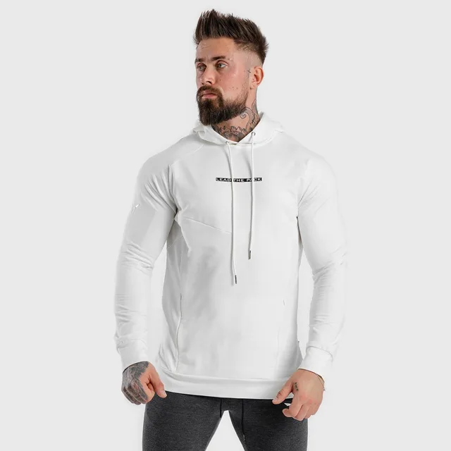 SQUATWOLF Mikina Statement Hoodie White