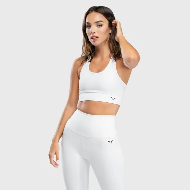SQUATWOLF Sportovní podprsenka Hera Performance White