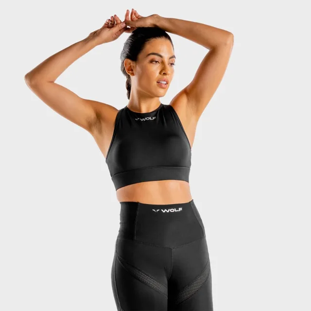 SQUATWOLF Sportovní podprsenka Wolf Onyx