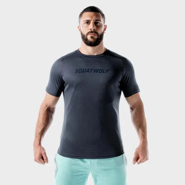 SQUATWOLF Tričko LAB360º Recycled Mesh Tee Blue Nights