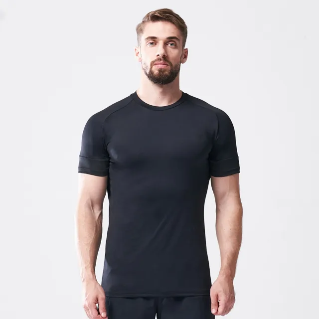 SQUATWOLF Tričko Vented Run Tee Black