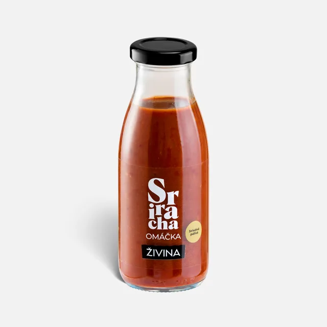 Sriracha středně pálivá omáčka 250 g  z čerstvých chilli papriček