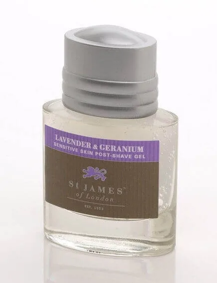 St James of London Lavender &amp; Geranium, gel po holení 100 ml