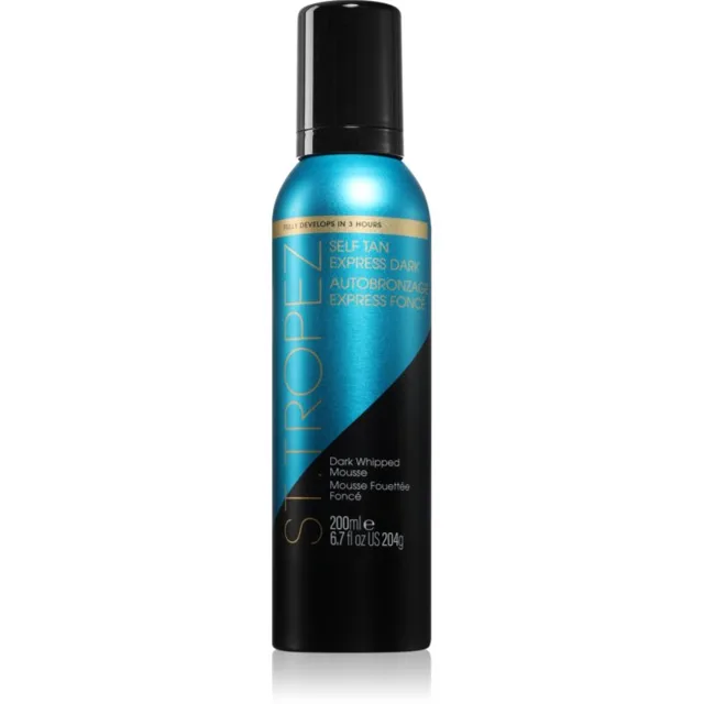 St.Tropez Self Tan Express Dark Whipped Mousse rychleschnoucí samoopalovací pěna 200 ml
