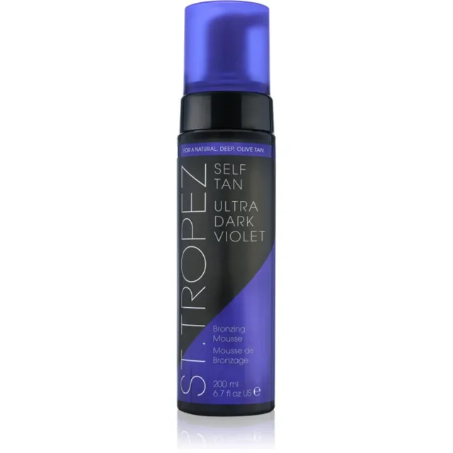 St.Tropez Self Tan Ultra Dark Violet samoopalovací pěna pro snědou pokožku 200 ml
