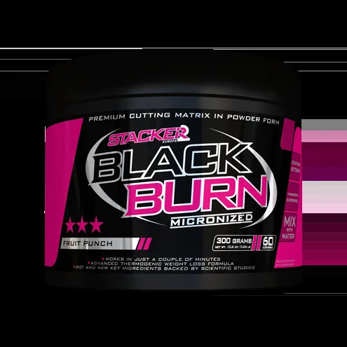 Stacker2 Black Burn Micronized 300 g