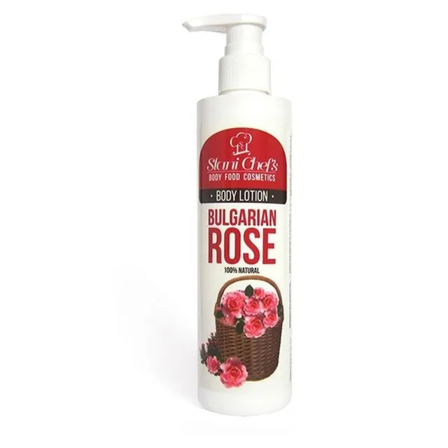 STANI CHEF´S Přírodní tělové mléko bulharská růže 250 ml
