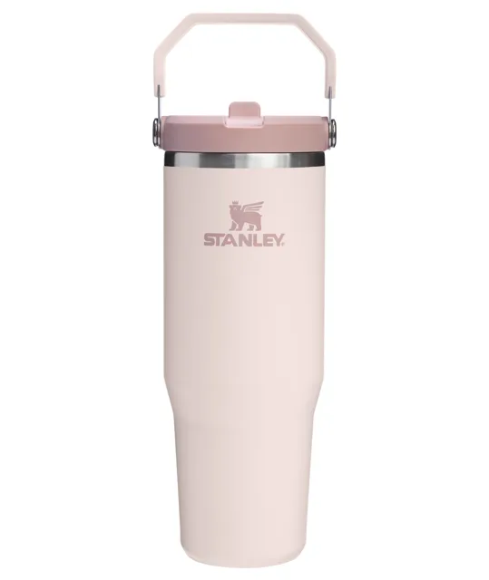 Stanley 1913 Termolahev s integrovanou slámkou The IceFlow™ Tumbler 890 ml Rose Quartz
