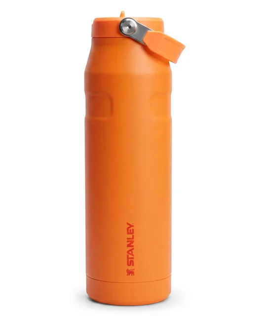 Stanley 1913 Termolahev The IceFlow™ Bottle Flip Straw 1100 ml Goldenrod Coral