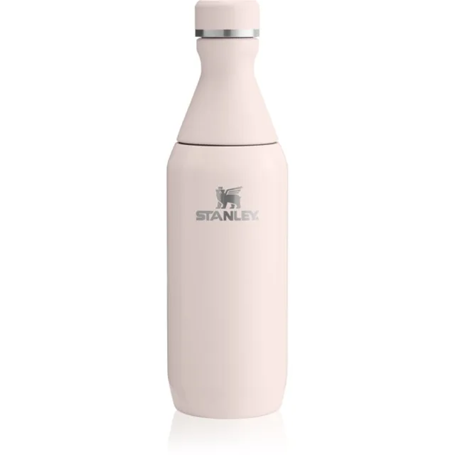Stanley All Day Slim Bottle nerezová láhev na vodu malá Rose Quartz Gloss 1 ks