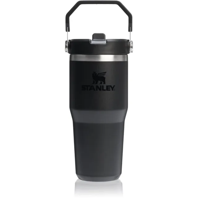 Stanley IceFlow™ Flip Straw 2.0 Tumbler nerezová termoláhev Black 2.0 1 ks