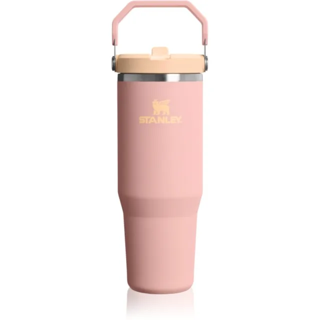 Stanley IceFlow™ Flip Straw 2.0 Tumbler nerezová termoláhev Peach Rose 1 ks