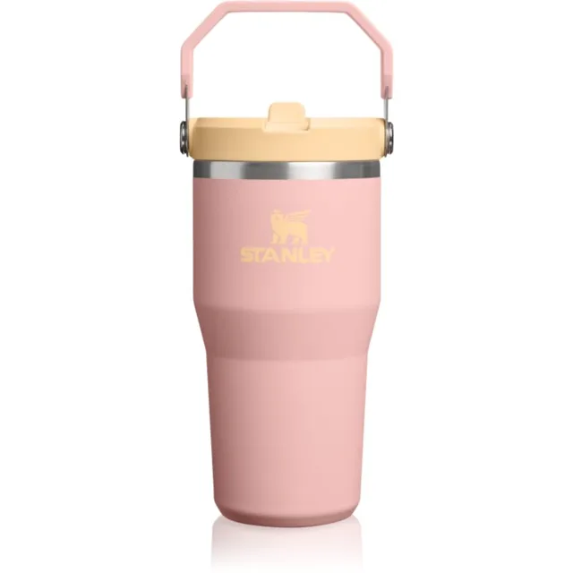 Stanley IceFlow™ Flip Straw 2.0 Tumbler nerezová termoláhev Peach Rose 1 ks