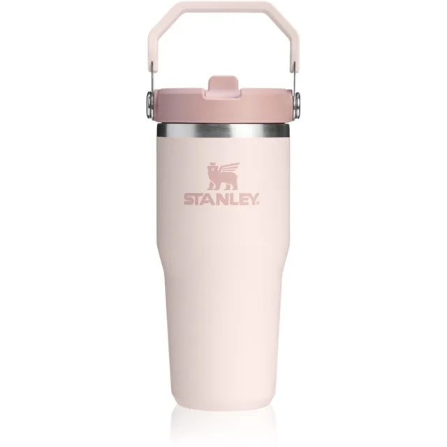 Stanley IceFlow™ Flip Straw 2.0 Tumbler nerezová termoláhev Rose Quartz 410 ml