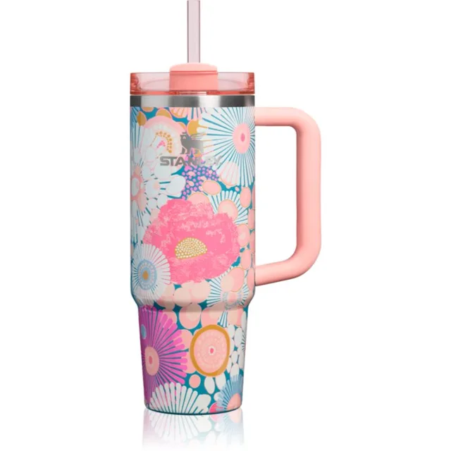 Stanley Quencher H2.O FlowState™ Tumbler nerezový tumbler s brčkem střední sorbet wildflower 1 ks