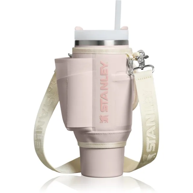 Stanley The All Day Quencher Carry-All nosička na tumbler 890 ml Rose Quartz 1 ks