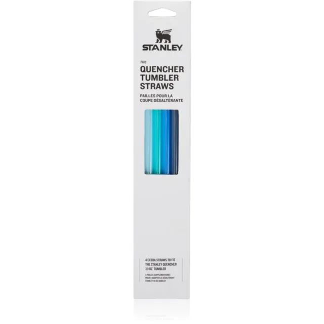 Stanley The Quencher Tumbler Straws náhradní brčka 890 ml Blue 4 ks