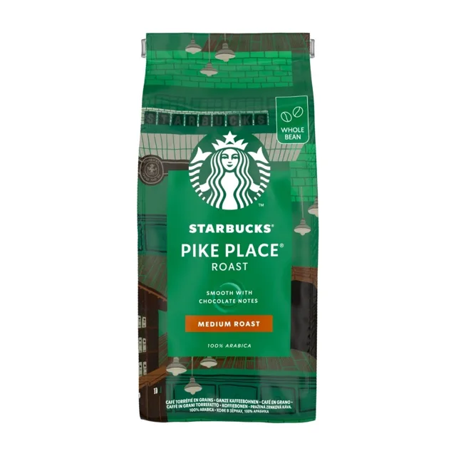 STARBUCKS Pike Place Espresso Roast zrnková káva 450 g