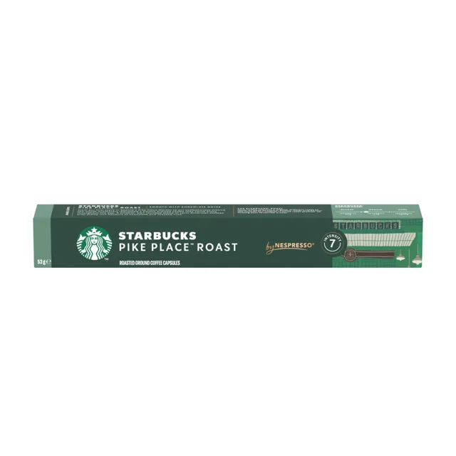 STARBUCKS Pike Place Roast by Nespresso kávové kapsle 10 ks