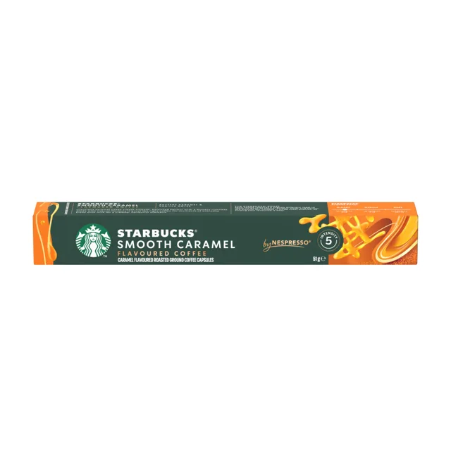 STARBUCKS Smooth Caramel Flavoured Coffee by Nespresso kávové kapsle 10 ks