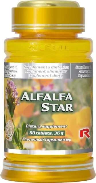 STARLIFE Alfalfa star 60 kapslí
