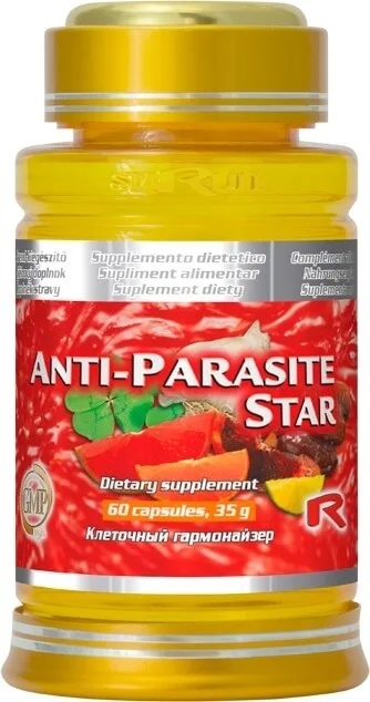 STARLIFE Anti-parasite star 60 kapslí
