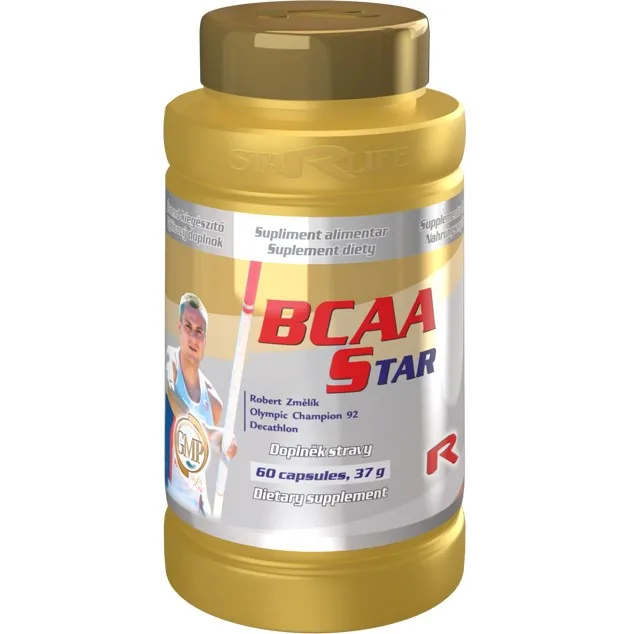 STARLIFE BCAA 500 STAR 60 kapslí