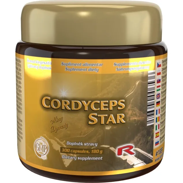 STARLIFE Cordyceps star 300 kapslí