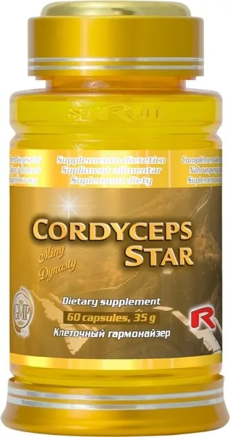 STARLIFE Cordyceps star 60 kapslí