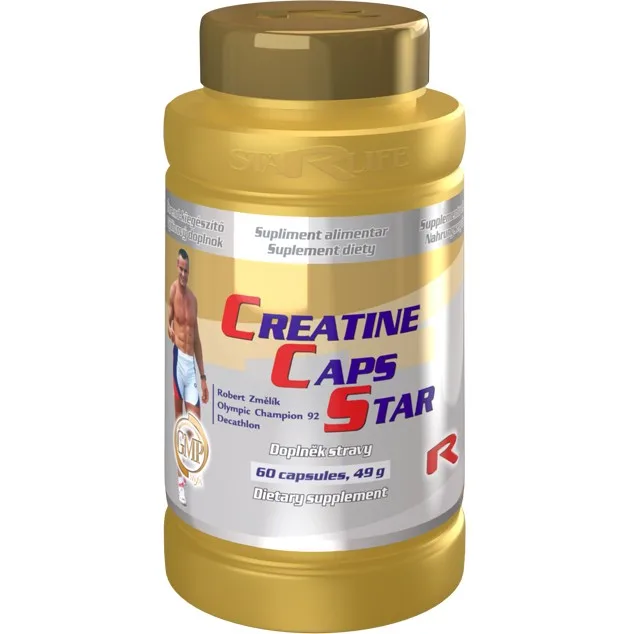 STARLIFE Creatine caps STAR 60 kapslí