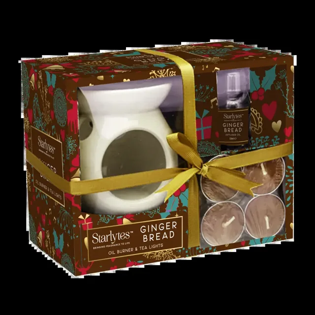 Starlytes Dárková sada Aromalampa Gingerbread
