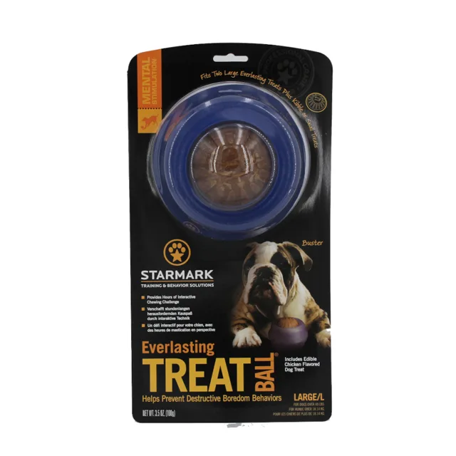 Starmark Everlasting Treat míč - velikost L: cca Ø 12,7 cm