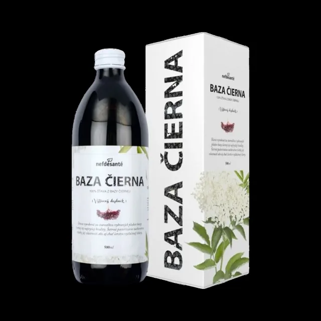 Šťáva z černého bezu – 500 ml – Nefdesanté